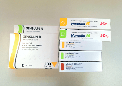 Insuliny ludzkie zarejestrowane w Polsce
