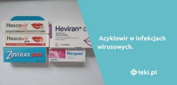 Ilustracja poradnika Opryszczka wargowa – Hascovir, Heviran, a może Herpex?