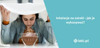 Ilustracja poradnika Inhalacje na zatoki — jak je wykonywać?