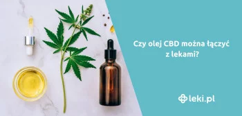 Ilustracja poradnika Czy olej CBD można łączyć z lekami?