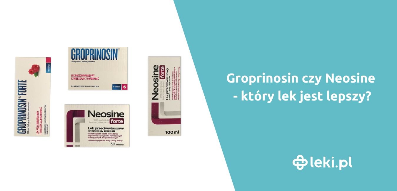 Neosine czy Groprinosin? Który lek przeciwwirusowy jest najlepszy?