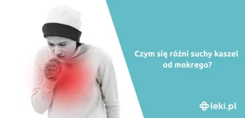 Ilustracja poradnika Suchy a mokry kaszel – jak je odróżnić?