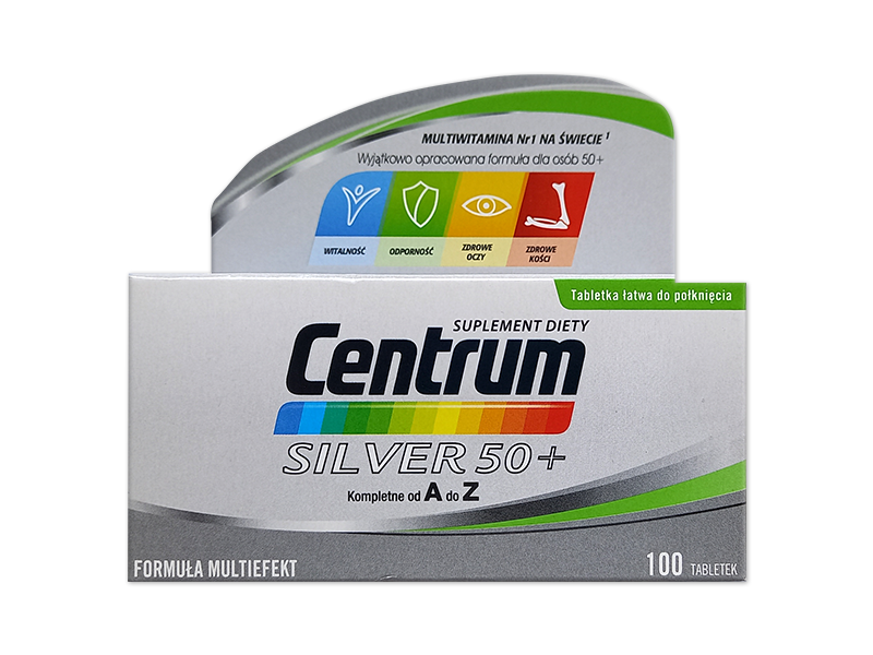 Centrum Silver 50+, tabletki