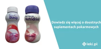 Ilustracja poradnika Nutridrink i jego zamienniki, czyli doustne suplementy pokarmowe