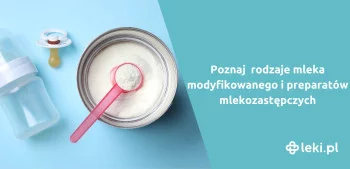 Ilustracja poradnika Mleko modyfikowane i preparat mlekozastępczy – co dostaniesz w aptece?