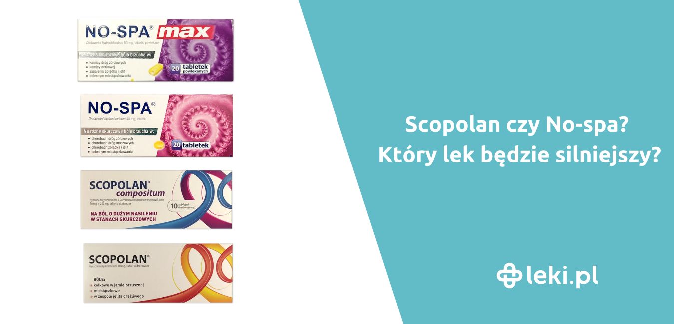 Scopolan czy No-spa? Który lek będzie silniejszy?