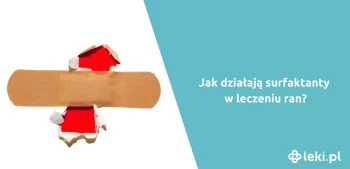 Ilustracja poradnika Surfaktanty w leczeniu ran przewlekłych