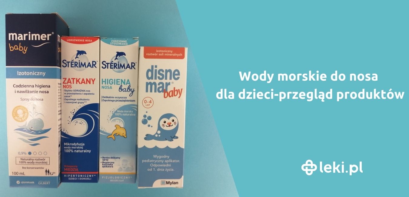 Woda morska do nosa dla dzieci – jaką wybrać?