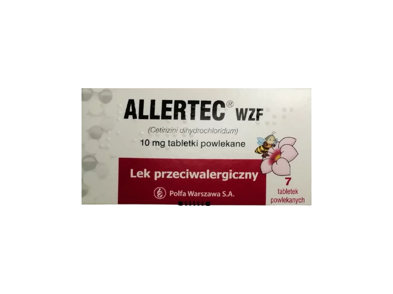 Zdjęcie Allertec WZF, tabletki powlekane, 10 mg