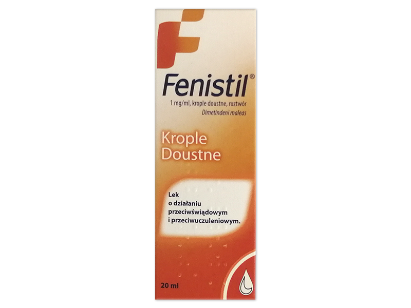 Fenistil, krople, 1 mg/ml