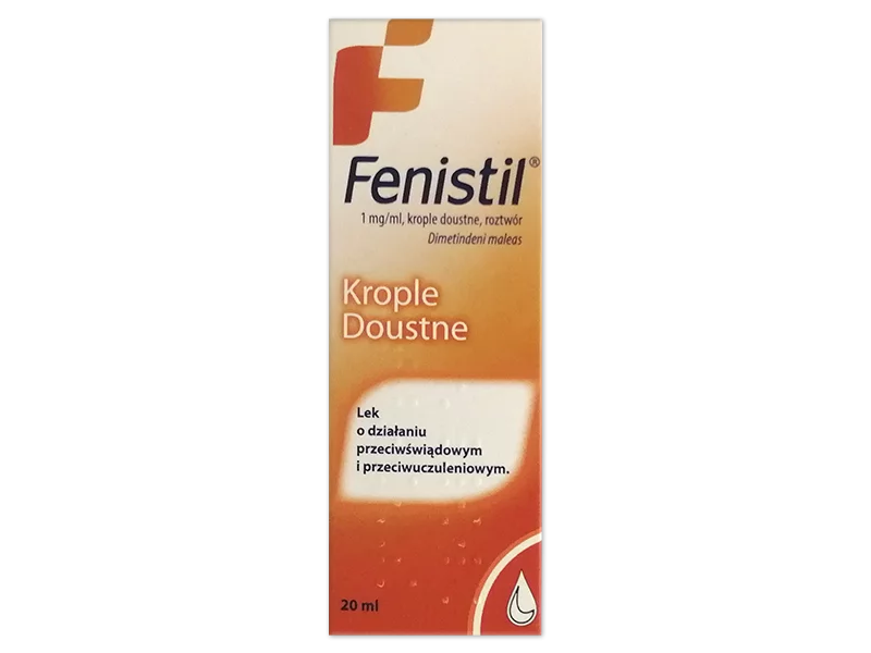 Zdjęcie Fenistil, krople, 1 mg/ml