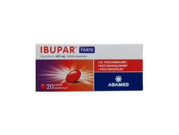 Zdjęcie produktu Ibupar Forte, tabletki powlekane, 400 mg