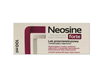 Zdjęcie produktu Neosine Forte, syrop, 500 mg/5 ml