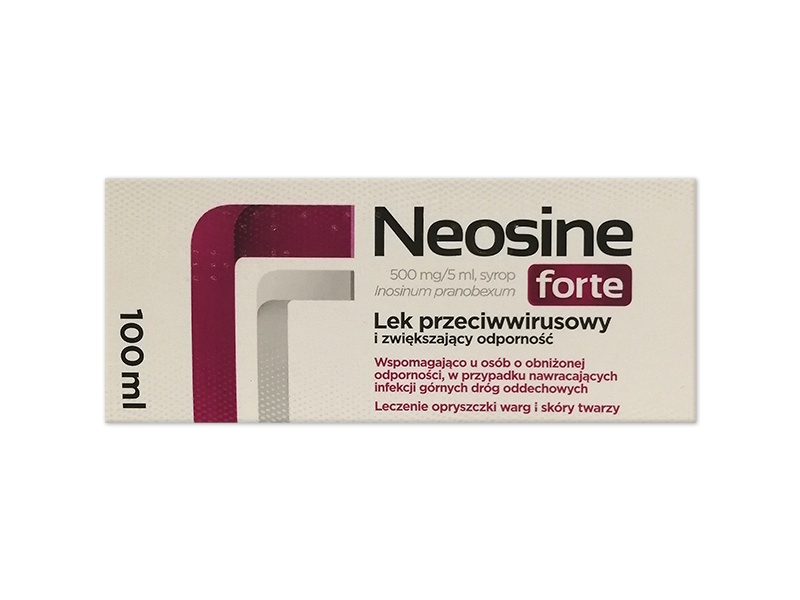 Neosine Forte, syrop, 500 mg/5 ml