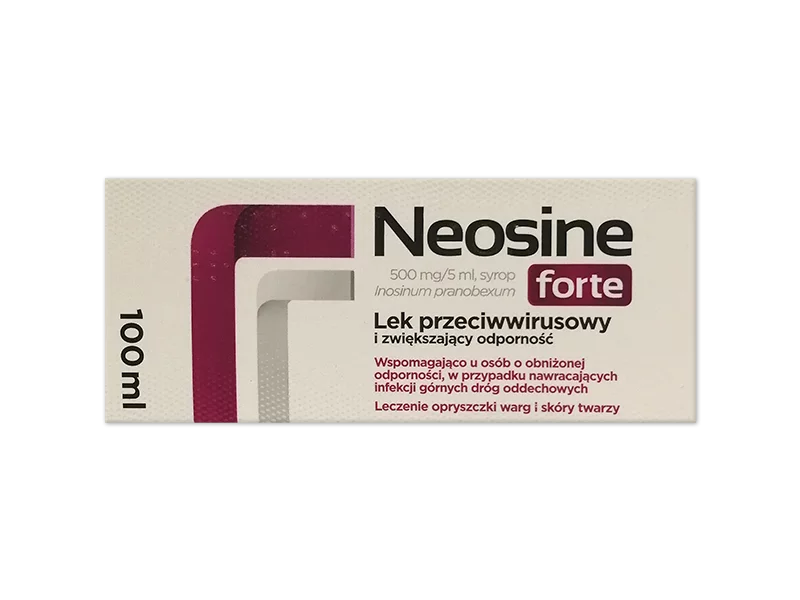 Zdjęcie Neosine Forte, syrop, 500 mg/5 ml