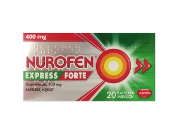 Zdjęcie produktu Nurofen Express Forte, kapsułki miękkie, 400 mg