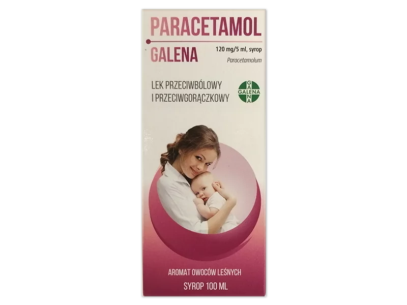 Zdjęcie Paracetamol Galena, syrop, 120 mg/5 ml