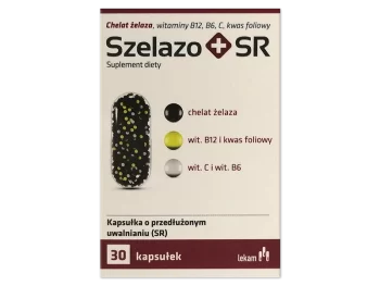 Zdjęcie produktu Szelazo+ SR, kapsułki o przedłużonym uwalnianiu