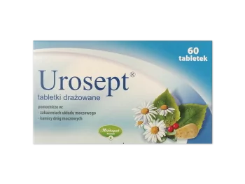 Zdjęcie produktu Urosept, tabletki drażowane