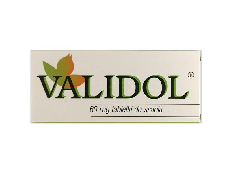 Validol, tabletki do ssania, 60 mg