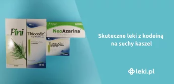 Ilustracja poradnika Co podać na suchy męczący kaszel? Thiocodin czy Neoazarina?