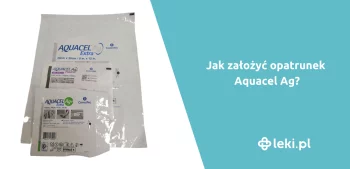 Ilustracja poradnika Jak założyć opatrunek Aquacel Ag?-instrukcja