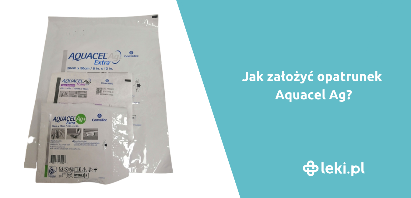 Jak założyć opatrunek Aquacel Ag?-instrukcja