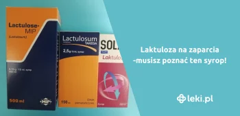 Ilustracja poradnika Laktuloza na zaparcia – jak szybko działa?