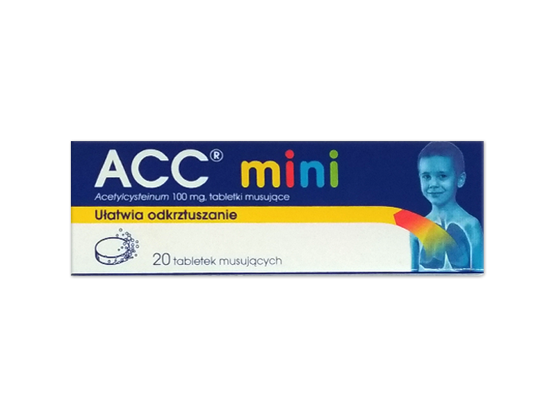 ACC Mini, tabletki musujące, 100 mg