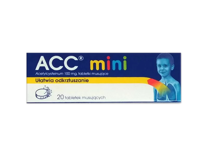 Zdjęcie ACC Mini, tabletki musujące, 100 mg