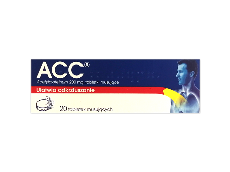 ACC, tabletki, 200 mg