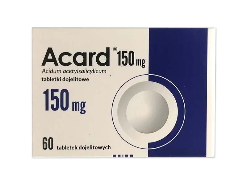 Zdjęcie Acard, tabletki dojelitowe, 150 mg