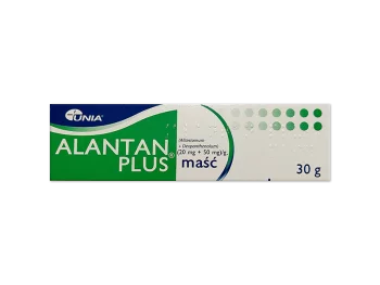 Zdjęcie produktu Alantan Plus, maść, 20 mg+50 mg/g