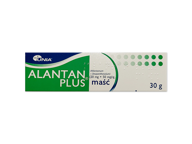 Alantan Plus, maść, 20 mg+50 mg/g