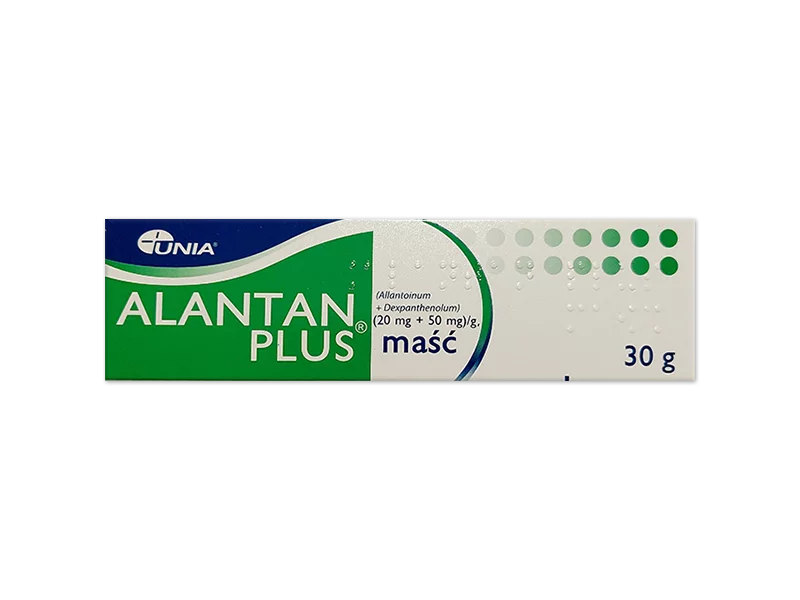 Zdjęcie Alantan Plus, maść, 20 mg+50 mg/g