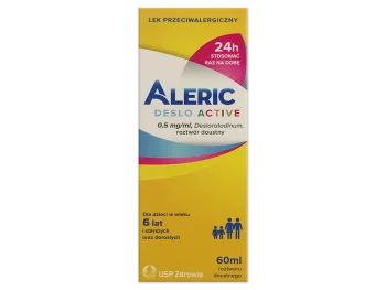 Zdjęcie produktu Aleric Deslo Active, roztwór doustny,  0,5 mg/ ml