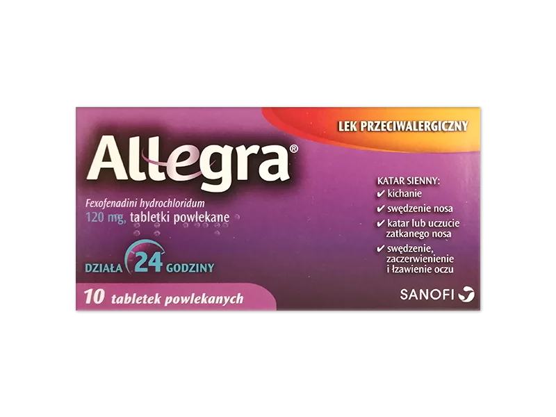 Zdjęcie Allegra, tabletki powlekane, 120 mg