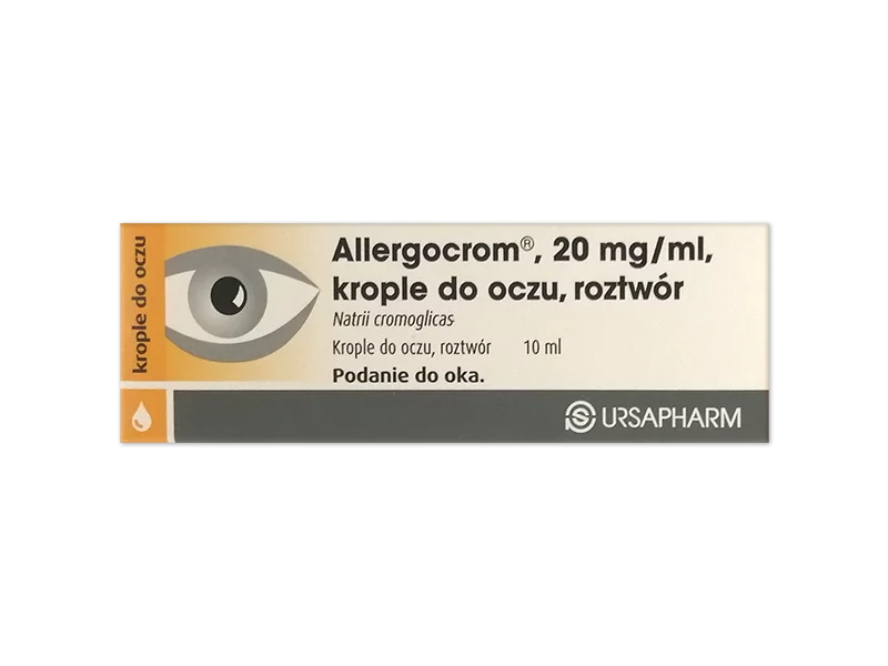 Zdjęcie Allergocrom,  krople do oczu, 20 mg/ml