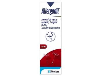 Zdjęcie produktu Allergodil, aerozol do nosa, 1 mg/ml