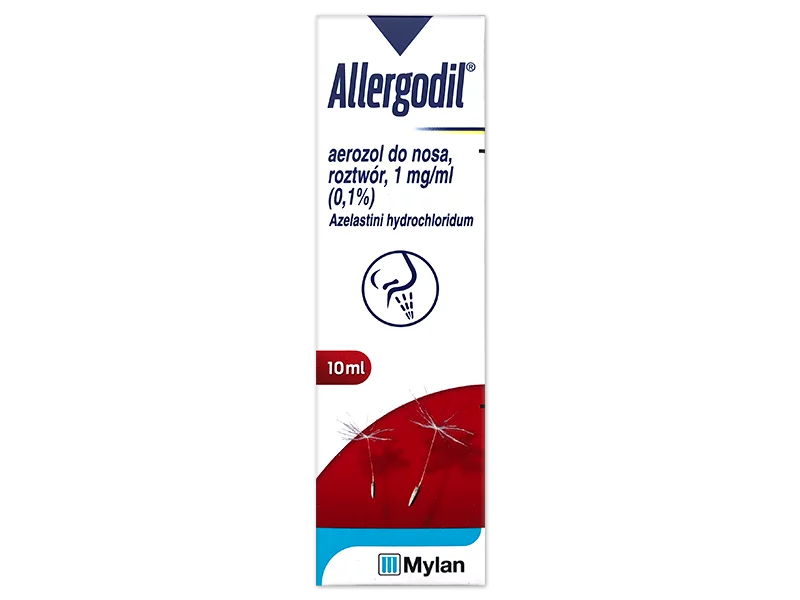 Zdjęcie Allergodil, aerozol do nosa, 1 mg/ml