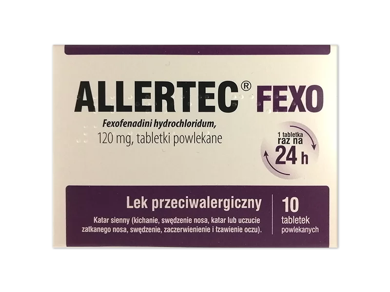 Zdjęcie Allertec Fexo, tabletki powlekane, 120 mg