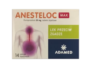 Zdjęcie produktu Anesteloc Max, tabletki dojelitowe, 20 mg