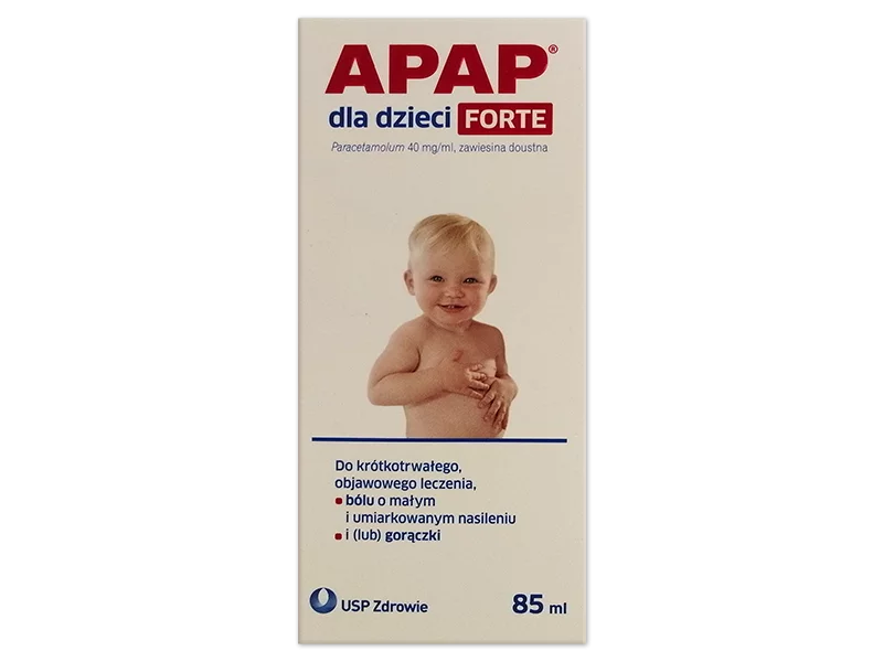 Zdjęcie Apap dla dzieci Forte, zawiesina doustna, 40 mg/ml