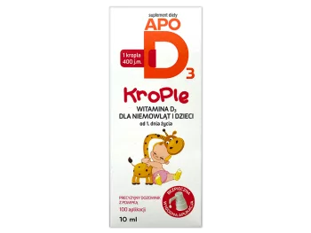 Zdjęcie produktu ApoD3, krople doustne, 400 j.m.