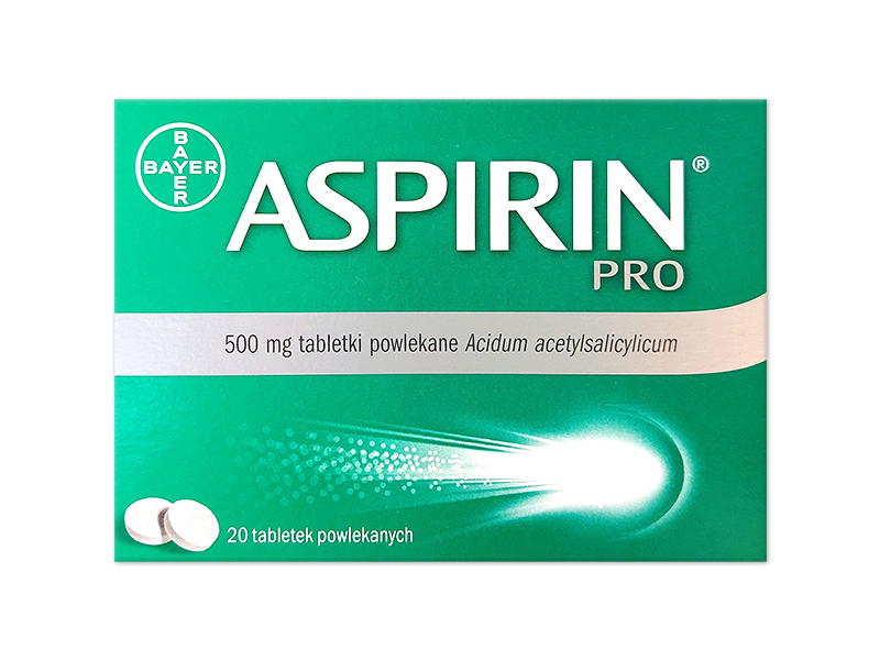 Aspirin Pro, tabletki powlekane, 500 mg