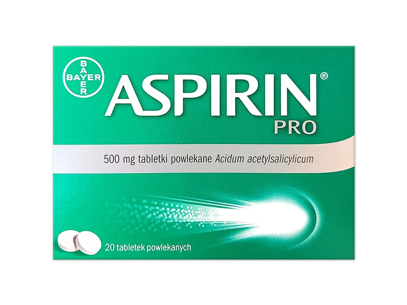 Zdjęcie Aspirin Pro, tabletki powlekane, 500 mg