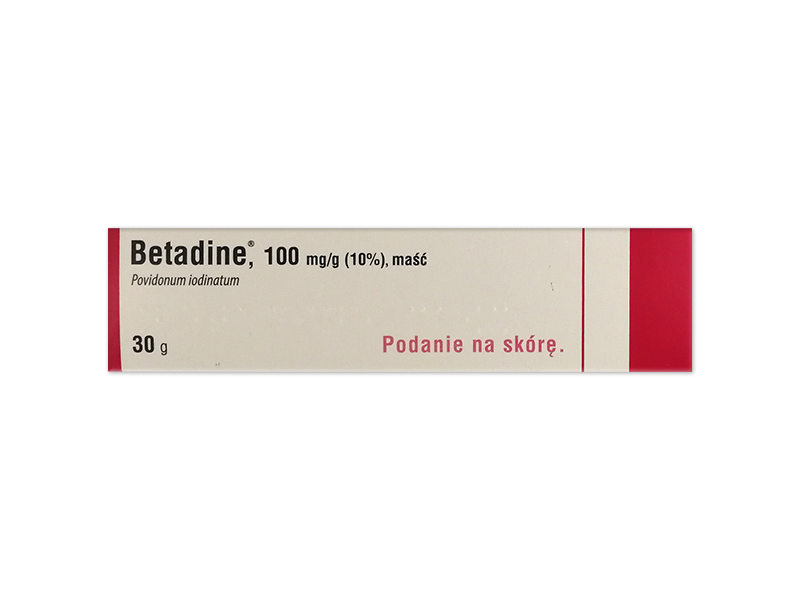 Betadine, maść, 100 mg/g