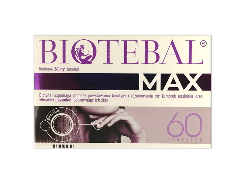 Biotebal Max, tabletki, 10 mg