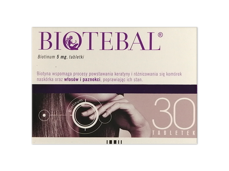 Biotebal, tabletki, 5 mg