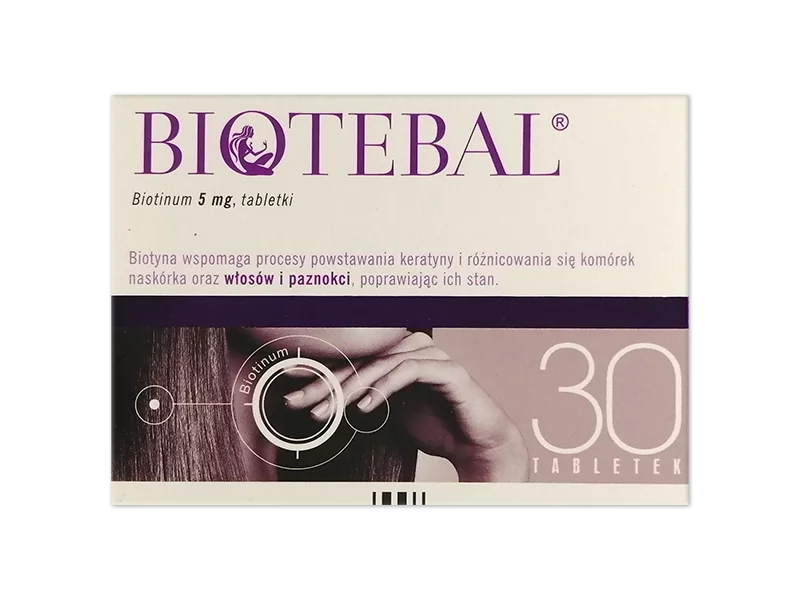 Zdjęcie Biotebal, tabletki, 5 mg